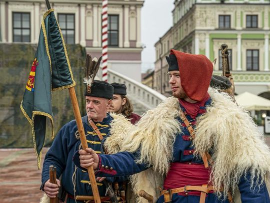 Szturm Twierdzy Zamość 2025. Tak werbowano do oddziałów na Rynku Wielkim [ZDJĘCIA]