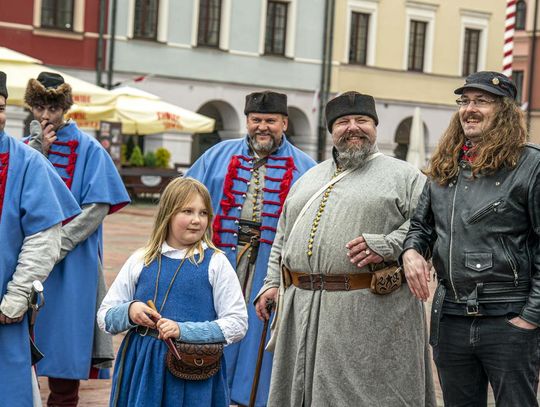 Szturm Twierdzy Zamość 2025. Tak werbowano do oddziałów na Rynku Wielkim [ZDJĘCIA]