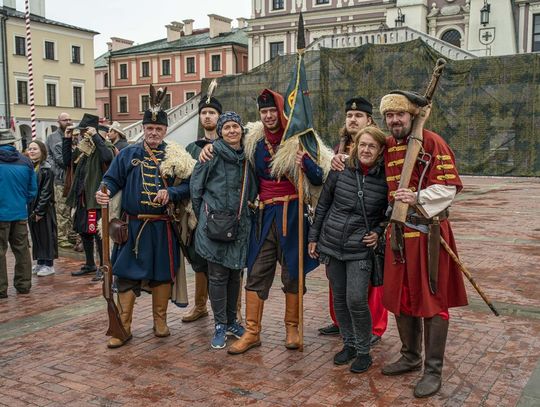 Szturm Twierdzy Zamość 2025. Tak werbowano do oddziałów na Rynku Wielkim [ZDJĘCIA]
