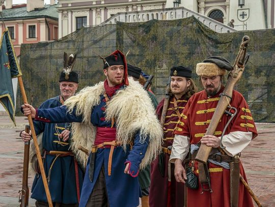 Szturm Twierdzy Zamość 2025. Tak werbowano do oddziałów na Rynku Wielkim [ZDJĘCIA]