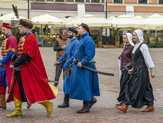 Szturm Twierdzy Zamość 2025. Tak werbowano do oddziałów na Rynku Wielkim [ZDJĘCIA]