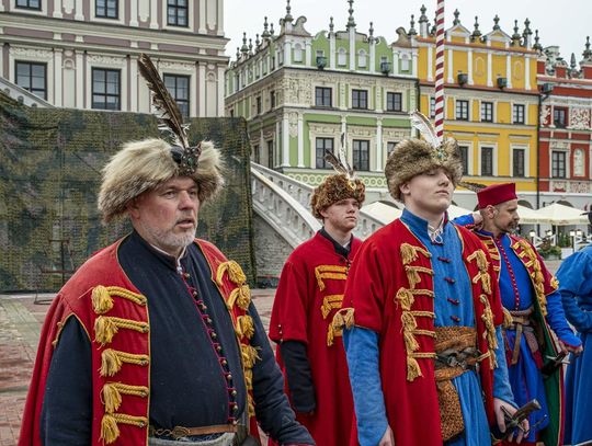 Szturm Twierdzy Zamość 2025. Tak werbowano do oddziałów na Rynku Wielkim [ZDJĘCIA]