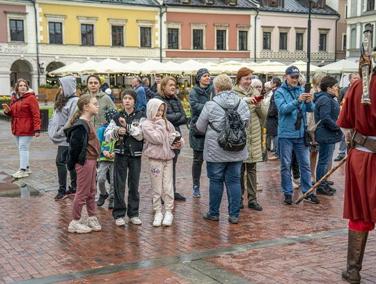 Szturm Twierdzy Zamość 2025. Tak werbowano do oddziałów na Rynku Wielkim [ZDJĘCIA]