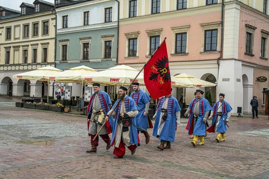 Szturm Twierdzy Zamość 2025. Tak werbowano do oddziałów na Rynku Wielkim [ZDJĘCIA]