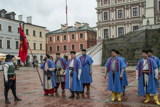 Szturm Twierdzy Zamość 2025. Tak werbowano do oddziałów na Rynku Wielkim [ZDJĘCIA]