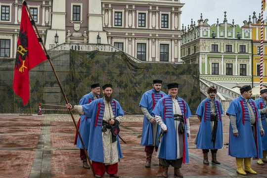 Szturm Twierdzy Zamość 2025. Tak werbowano do oddziałów na Rynku Wielkim [ZDJĘCIA]