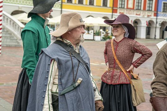 Szturm Twierdzy Zamość 2025. Tak werbowano do oddziałów na Rynku Wielkim [ZDJĘCIA]