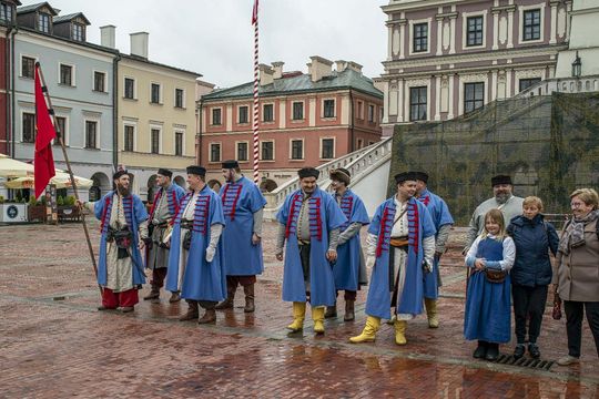 Szturm Twierdzy Zamość 2025. Tak werbowano do oddziałów na Rynku Wielkim [ZDJĘCIA]