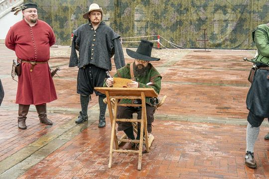 Szturm Twierdzy Zamość 2025. Tak werbowano do oddziałów na Rynku Wielkim [ZDJĘCIA]