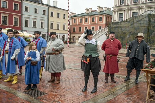 Szturm Twierdzy Zamość 2025. Tak werbowano do oddziałów na Rynku Wielkim [ZDJĘCIA]