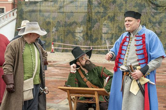 Szturm Twierdzy Zamość 2025. Tak werbowano do oddziałów na Rynku Wielkim [ZDJĘCIA]