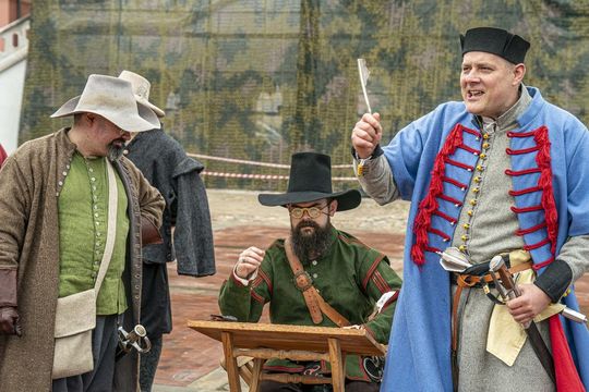 Szturm Twierdzy Zamość 2025. Tak werbowano do oddziałów na Rynku Wielkim [ZDJĘCIA]