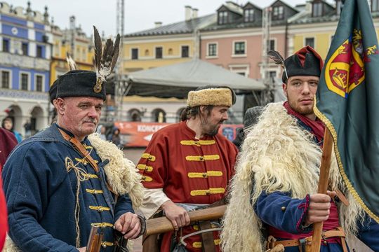 Szturm Twierdzy Zamość 2025. Tak werbowano do oddziałów na Rynku Wielkim [ZDJĘCIA]