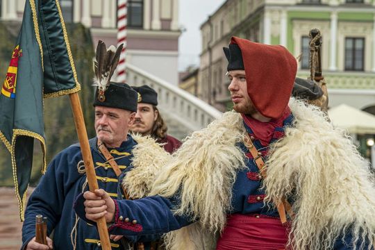 Szturm Twierdzy Zamość 2025. Tak werbowano do oddziałów na Rynku Wielkim [ZDJĘCIA]