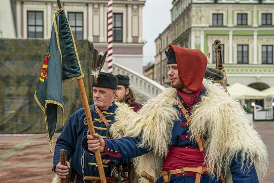 Szturm Twierdzy Zamość 2025. Tak werbowano do oddziałów na Rynku Wielkim [ZDJĘCIA]