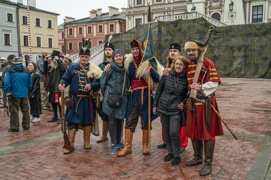Szturm Twierdzy Zamość 2025. Tak werbowano do oddziałów na Rynku Wielkim [ZDJĘCIA]