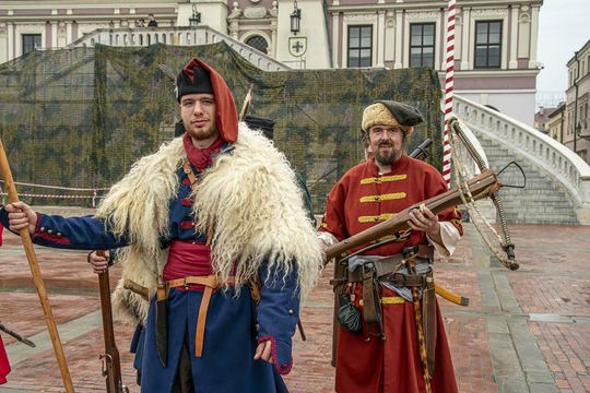 Szturm Twierdzy Zamość 2025. Tak werbowano do oddziałów na Rynku Wielkim [ZDJĘCIA]