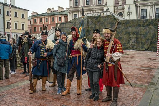 Szturm Twierdzy Zamość 2025. Tak werbowano do oddziałów na Rynku Wielkim [ZDJĘCIA]