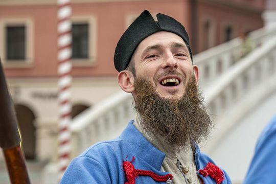 Szturm Twierdzy Zamość 2025. Tak werbowano do oddziałów na Rynku Wielkim [ZDJĘCIA]