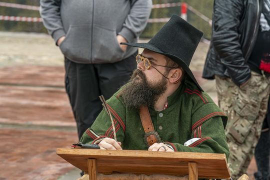 Szturm Twierdzy Zamość 2025. Tak werbowano do oddziałów na Rynku Wielkim [ZDJĘCIA]