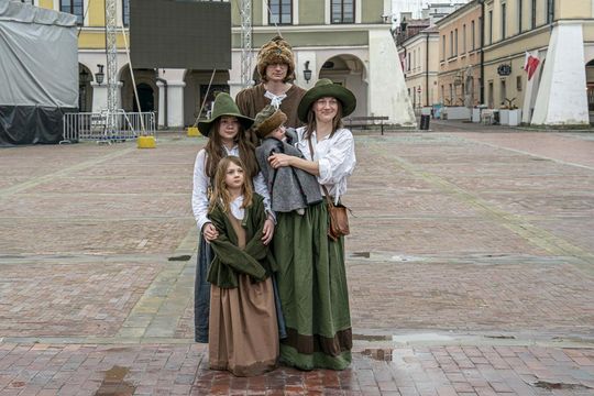 Szturm Twierdzy Zamość 2025. Tak werbowano do oddziałów na Rynku Wielkim [ZDJĘCIA]