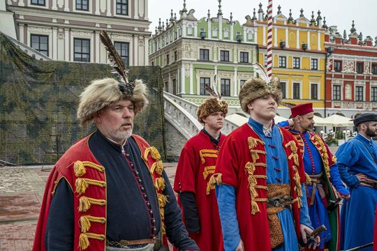 Szturm Twierdzy Zamość 2025. Tak werbowano do oddziałów na Rynku Wielkim [ZDJĘCIA]