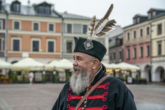 Szturm Twierdzy Zamość 2025. Tak werbowano do oddziałów na Rynku Wielkim [ZDJĘCIA]