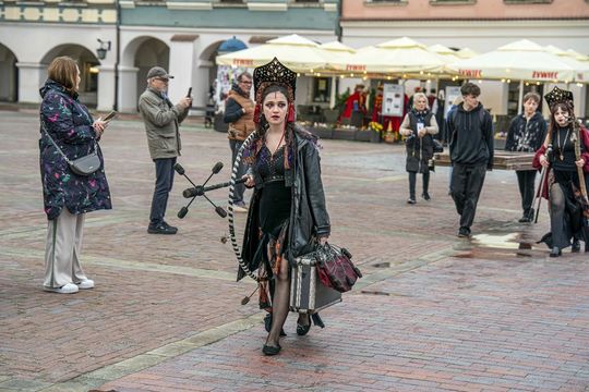 Szturm Twierdzy Zamość 2025. Tak werbowano do oddziałów na Rynku Wielkim [ZDJĘCIA]