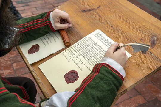 Szturm Twierdzy Zamość 2025. Tak werbowano do oddziałów na Rynku Wielkim [ZDJĘCIA]