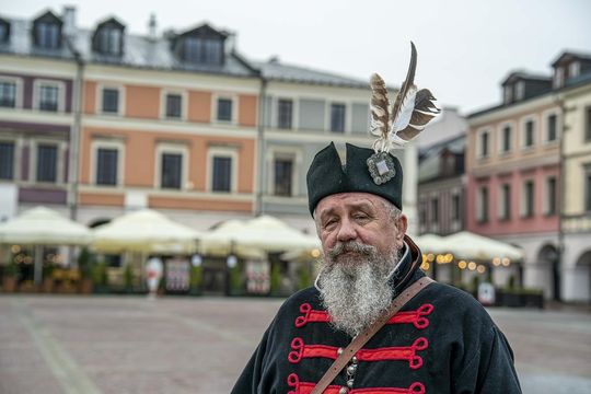 Szturm Twierdzy Zamość 2025. Tak werbowano do oddziałów na Rynku Wielkim [ZDJĘCIA]