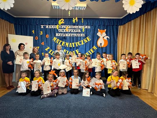 Zamość: Olimpiada matematyczna w Przedszkolu Miejskim nr 2 - galeria zdjęc