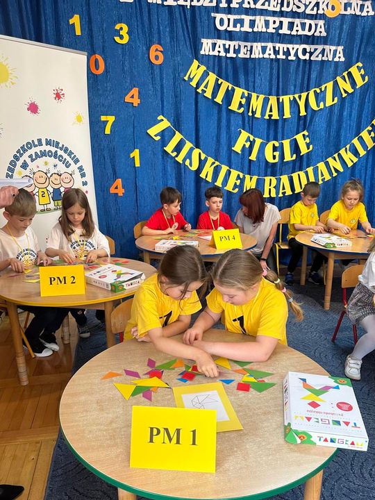 Zamość: Olimpiada matematyczna w Przedszkolu Miejskim nr 2 - galeria zdjęc Zamość: Olimpiada matematyczna w Przedszkolu Miejskim nr 2 - galeria zdjęc