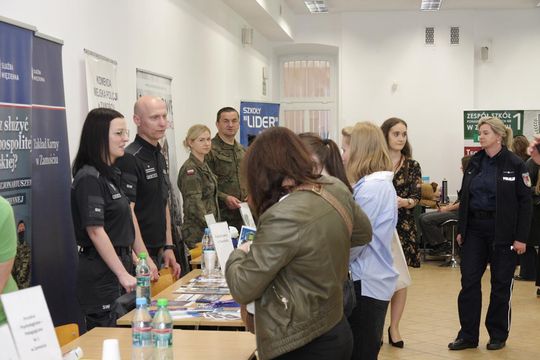 Targi pracy i edukacji w Zamościu - galeria zdjęć Targi pracy i edukacji w Zamościu - galeria zdjęć