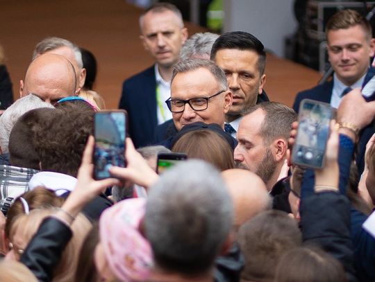 Prezydent Andrzej Duda w Tomaszowie Lubelskim [GALERIA ZDJĘĆ]