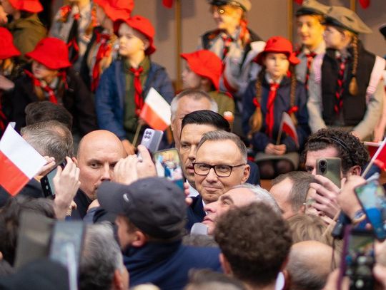 Andrzej Duda w Tomaszowie Lubelskim - zdjęcia