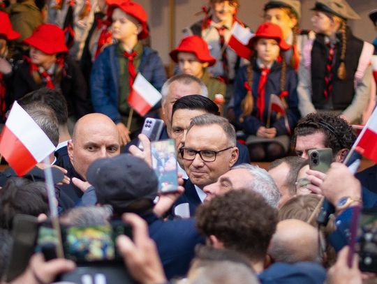 Andrzej Duda w Tomaszowie Lubelskim - zdjęcia
