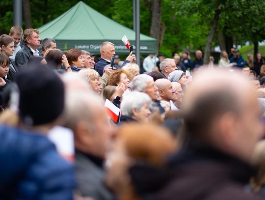 Andrzej Duda w Tomaszowie Lubelskim - zdjęcia