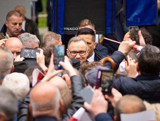 Andrzej Duda w Tomaszowie Lubelskim - zdjęcia