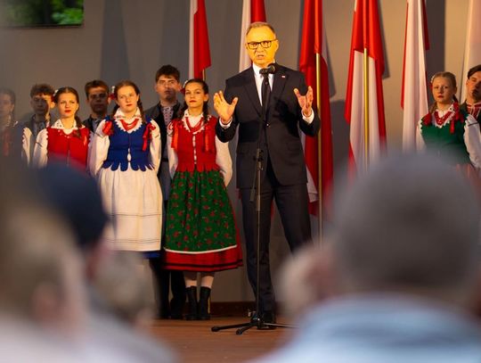 Andrzej Duda w Tomaszowie Lubelskim - zdjęcia