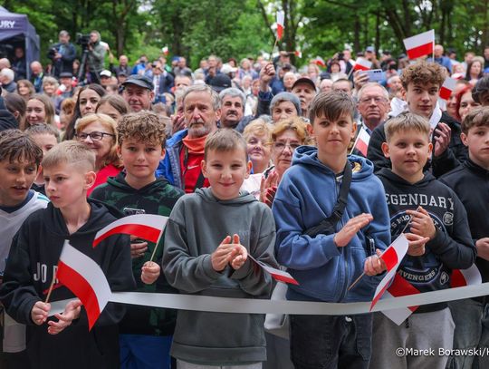 Prezydent RP Andrzej Duda w Tomaszowie Lubelskim