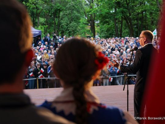 Prezydent RP Andrzej Duda w Tomaszowie Lubelskim