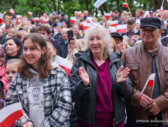 Prezydent RP Andrzej Duda w Tomaszowie Lubelskim