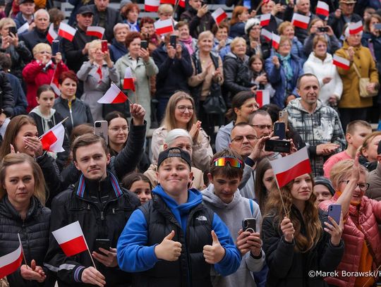 Prezydent RP Andrzej Duda w Tomaszowie Lubelskim