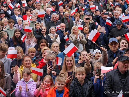 Prezydent RP Andrzej Duda w Tomaszowie Lubelskim