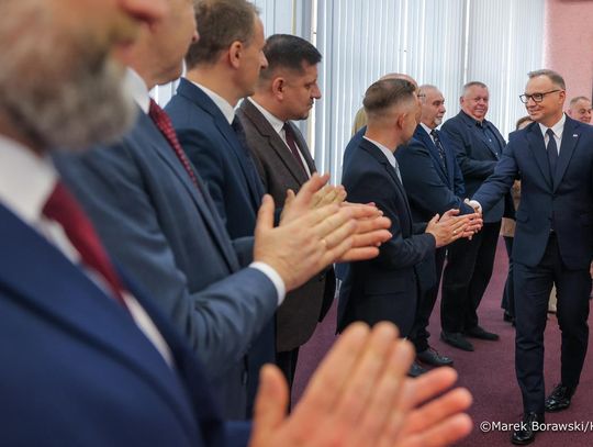 Prezydent RP Andrzej Duda w Tomaszowie Lubelskim