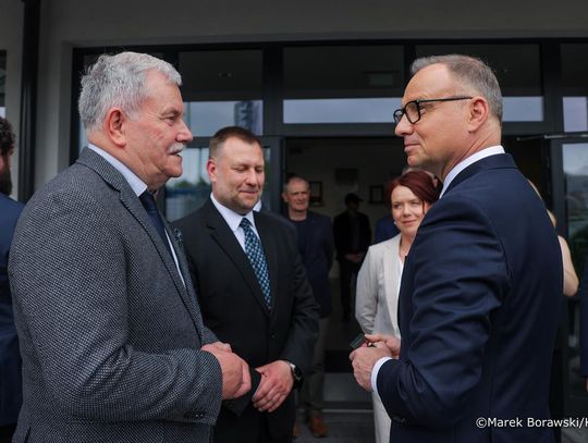 Prezydent RP Andrzej Duda w Tomaszowie Lubelskim