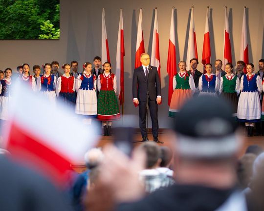 Andrzej Duda w Tomaszowie Lubelskim - zdjęcia