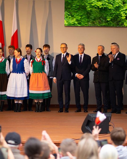 Andrzej Duda w Tomaszowie Lubelskim - zdjęcia