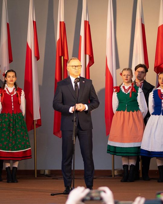 Andrzej Duda w Tomaszowie Lubelskim - zdjęcia