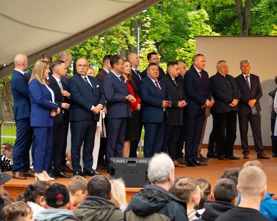 Andrzej Duda w Tomaszowie Lubelskim - zdjęcia